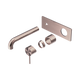 Nero Mecca Wall Basin/Bath Mixer 230Mm Trim Kits Only Brushed Bronze