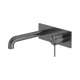 Nero Mecca Wall Basin/Bath Mixer 260Mm Gun Metal