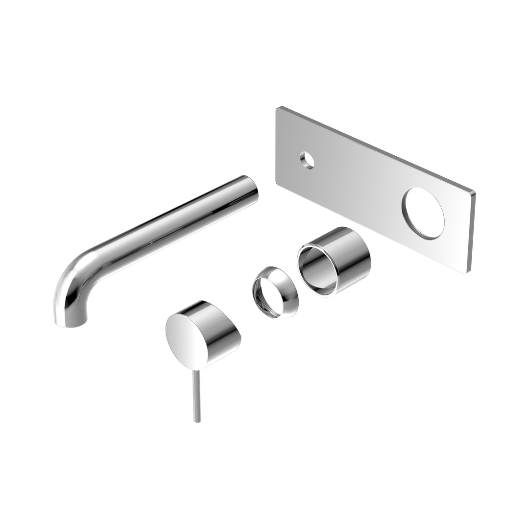 Nero Mecca Wall Basin/Bath Mixer 260Mm Trim Kits Only Chrome