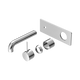 Nero Mecca Wall Basin/Bath Mixer Handle Up 120Mm Trim Kits Only Chrome