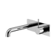 Nero Mecca Wall Basin/Bath Mixer Handle Up 260Mm Chrome