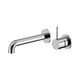 Nero Mecca Chrome 260Mm Handle Up Separate Back Plate Wall Basin/Bath Mixer