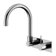 Nero Mecca Wall Basin/Bath Mixer Swivel Spout Handle Up - Chrome