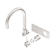 Nero Mecca Wall Basin/Bath Mixer Swivel Spout Handle Up Trim Kits Only Brushed Nickel