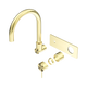 Nero Mecca Wall Basin/Bath Mixer Swivel Spout Trim Kits Only Brushed Gold