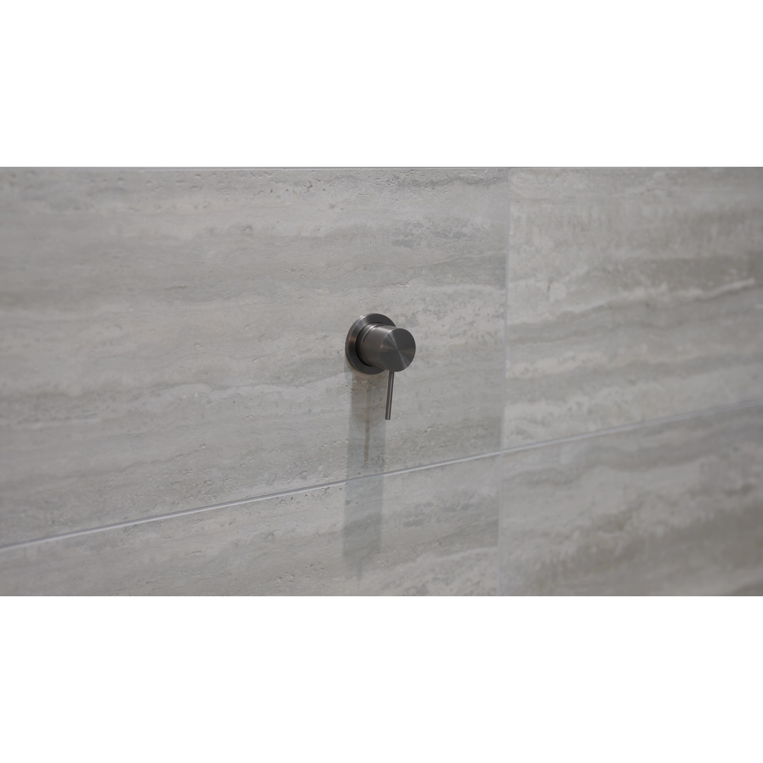 Nero Mecca Shower Mixer 60mm Plate Gunmetal