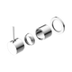 Nero Mecca Shower Mixer 60Mm Handle Up Plate Trim Kits Only Chrome