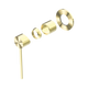 Nero Mecca Care Shower Mixer Trim Kits Only Brushed Gold