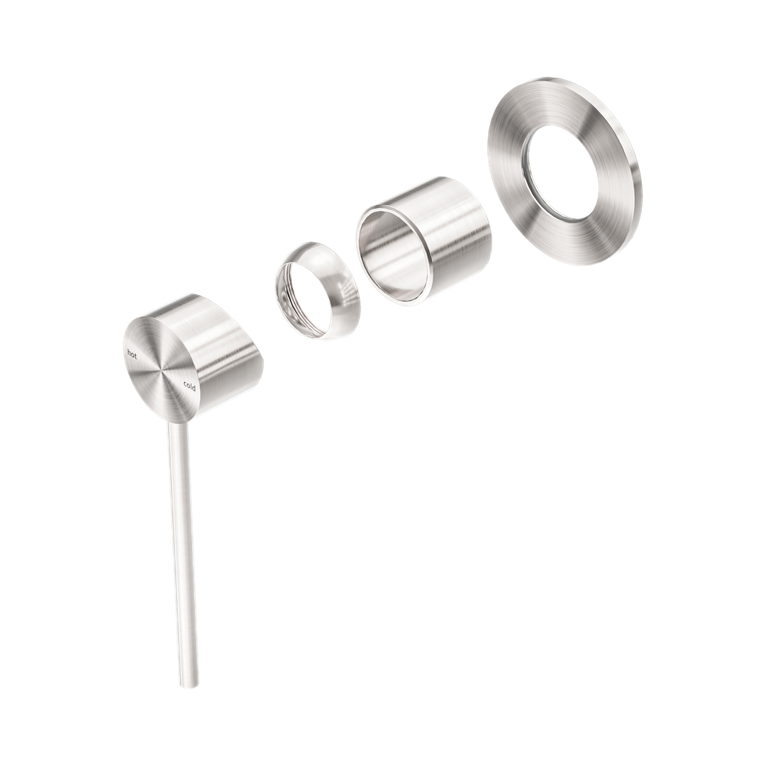 Nero Mecca Care Shower Mixer Trim Kits Only Brushed Nickel