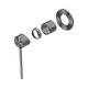 Nero Mecca Care Shower Mixer Trim Kits Only Gun Metal