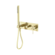 Nero Mecca Shower Mixer Diverter System Brushed Gold