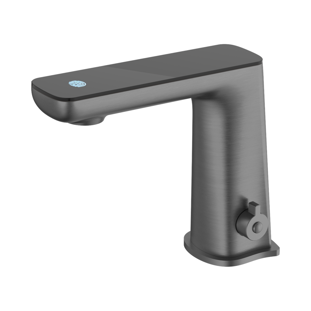 Nero Claudia Sensor Mixer With Black Top Display Gun Metal