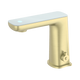 Nero Claudia Sensor Mixer With White Top Display Brushed Gold