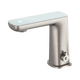 Nero Claudia Sensor Mixer With White Top Display Brushed Nickel
