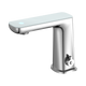 Nero Claudia Sensor Mixer With White Top Display Chrome