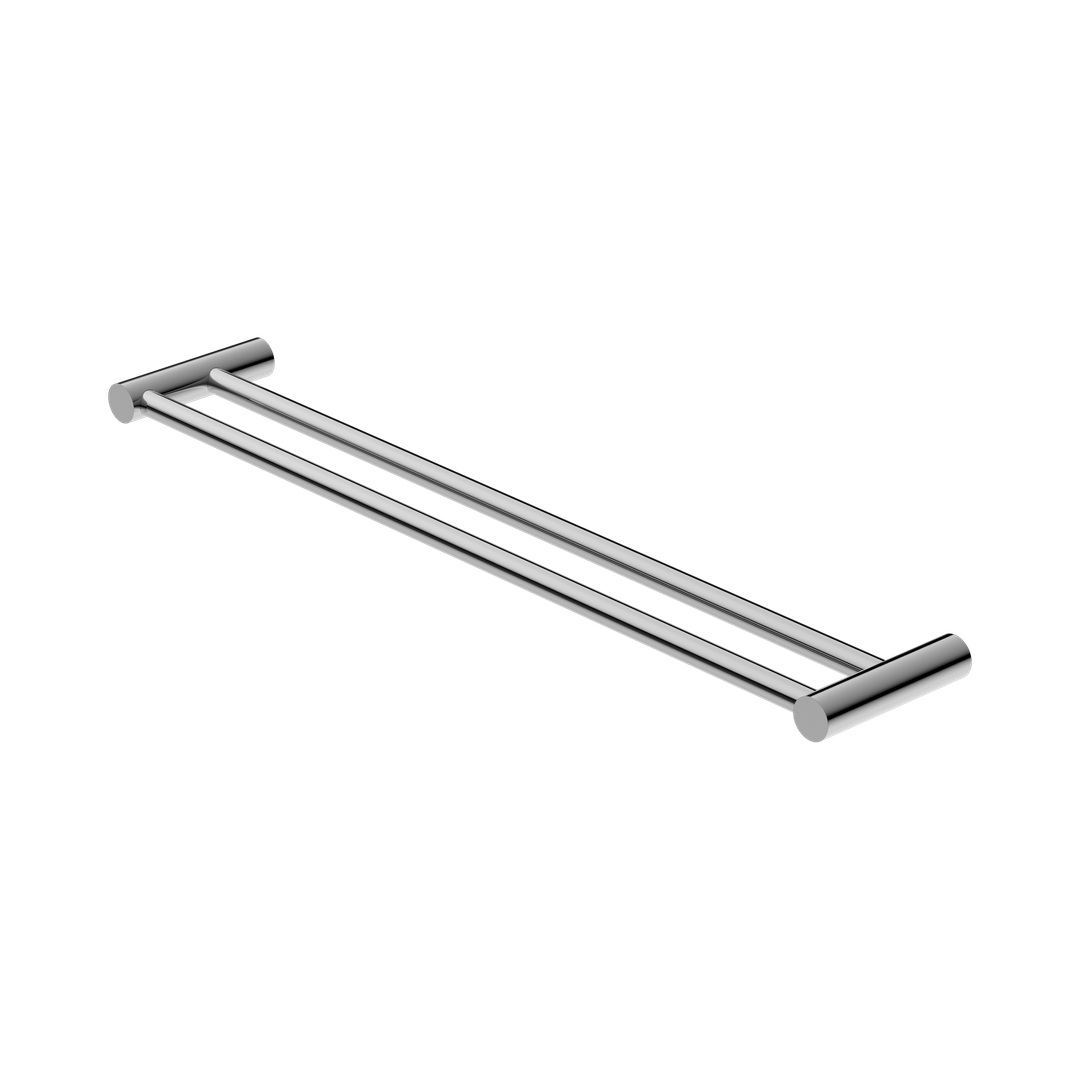 Nero New Mecca Double Towel Rail 600Mm Chrome