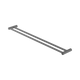 Nero New Mecca Double Towel Rail 800Mm Gun Metal