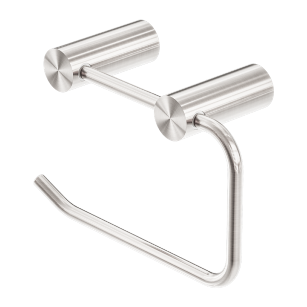 Nero New Mecca Toilet Roll Holder - Brushed Nickel