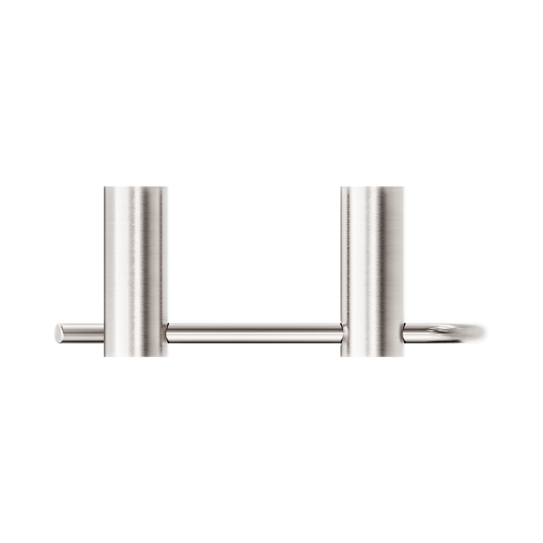 Nero New Mecca Toilet Roll Holder - Brushed Nickel