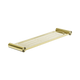 Nero Mecca Metal Shower Shelf Brushed Gold