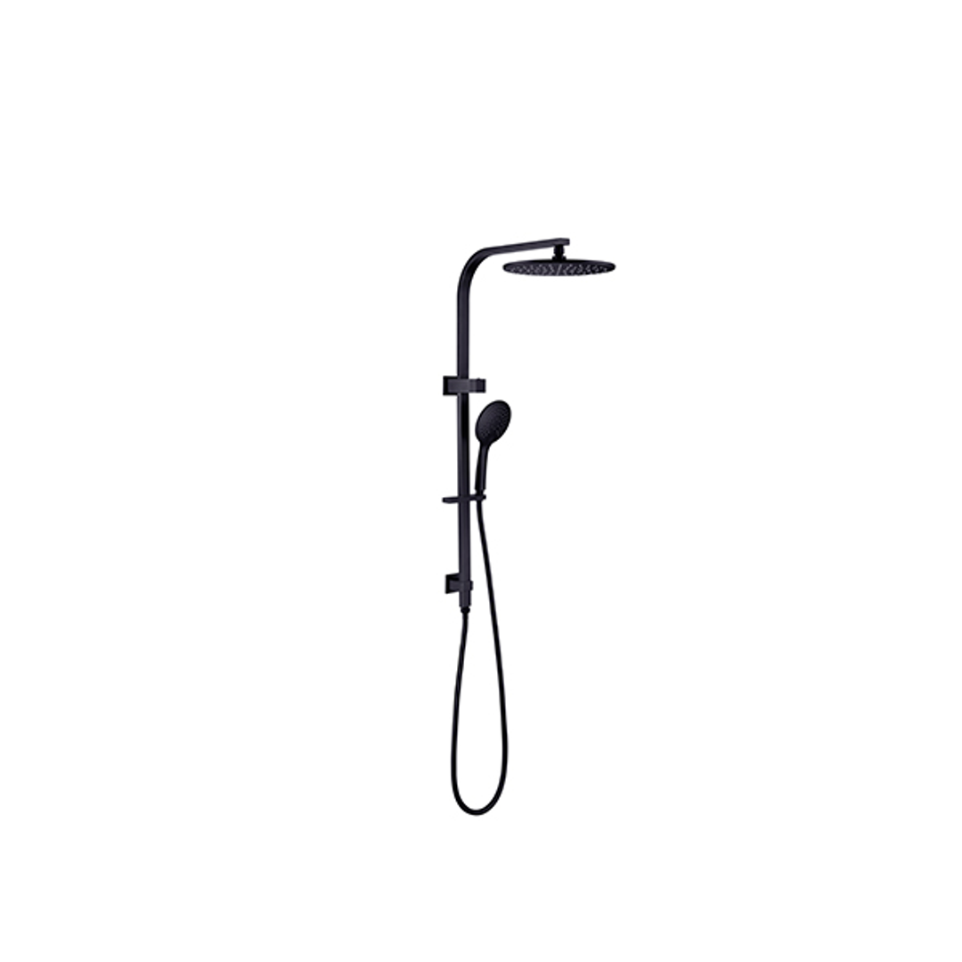 Nero Bianca New Shower Set - Matt Black