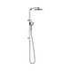 Nero Bianca Twin Shower Chrome