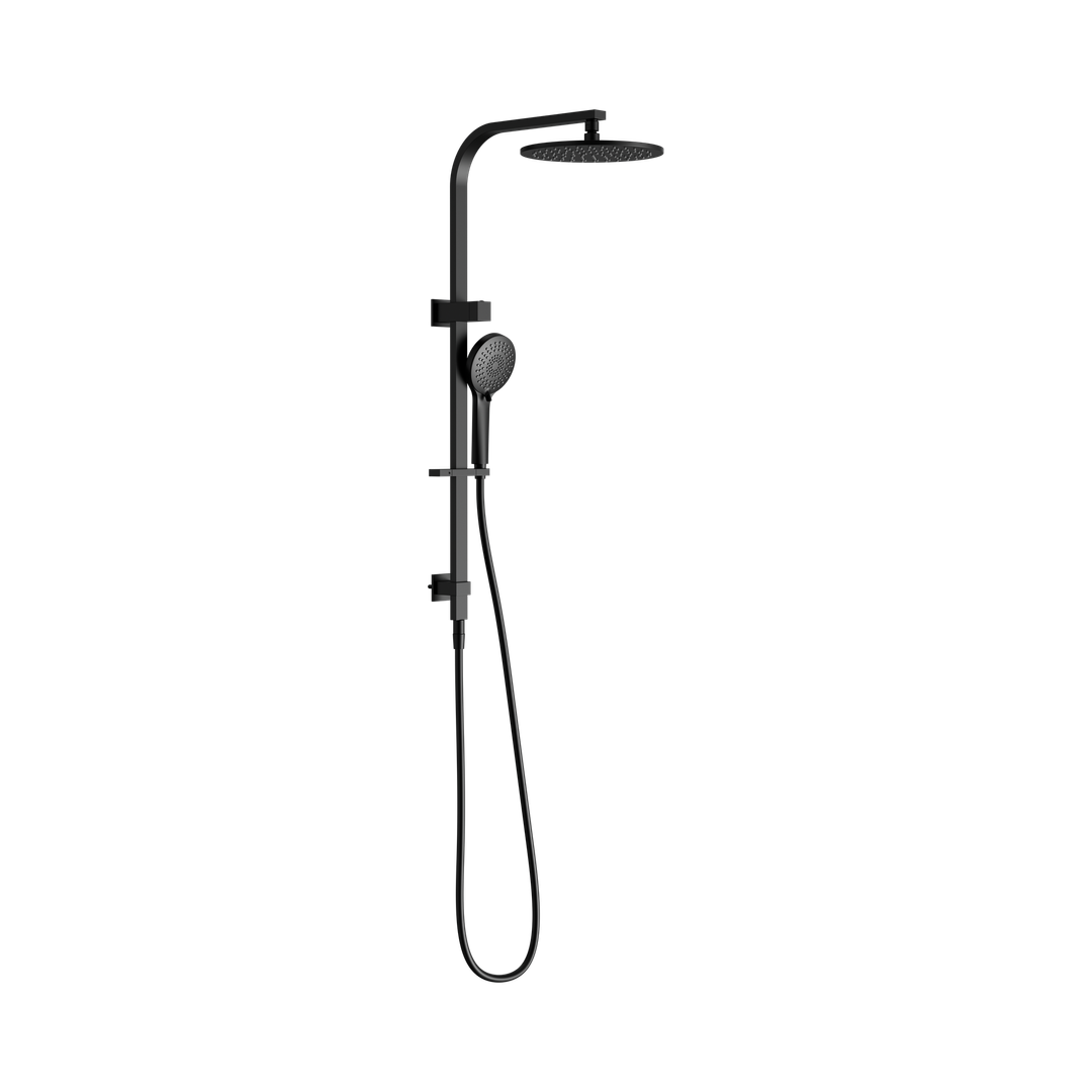 Bianca Twin Nero Shower - Matte Black