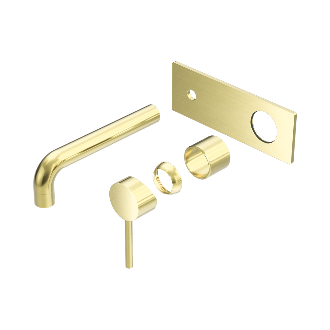 Nero Dolce Wall Basin/Bath Mixer Trim Kits Only Brushed Gold