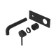 Nero Dolce Wall Basin/Bath Mixer Trim Kits Only Matte Black