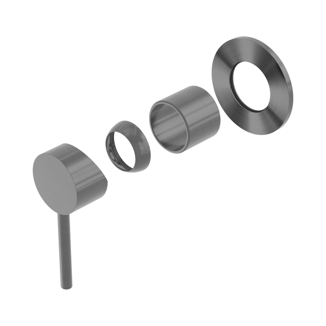 Nero Dolce Shower Mixer Trim Kits Only Gun Metal