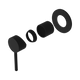Nero Dolce Shower Mixer Trim Kits Only Matte Black