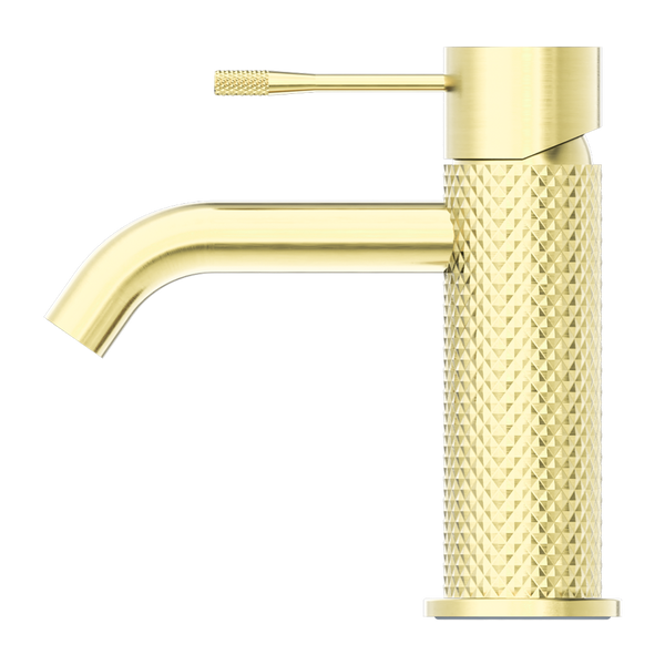 Nero Opal Basin Mixer Brushed Gold