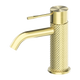 Nero Opal Basin Mixer Brushed Gold