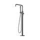 Nero Opal Freestanding Bath Mixer With Hand Shower Graphite