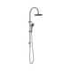 NERO OPAL TWIN SHOWER GRAPHITE