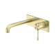 Nero Opal Wall Basin/Bath Mixer 230mm Brushed Gold