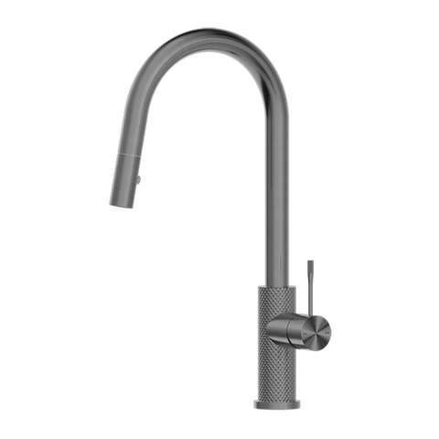Opal Pull Out Sink Mixer Gunmetal