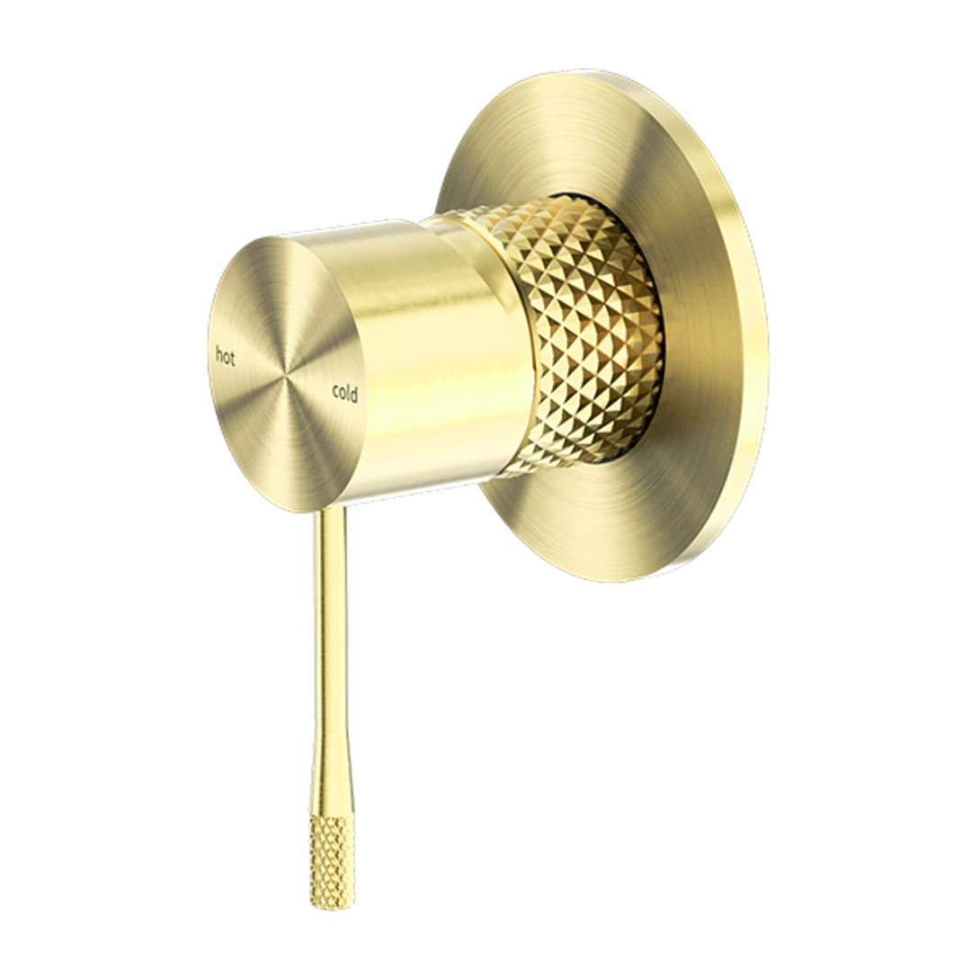 Opal Shower Mixer Brushed Gold