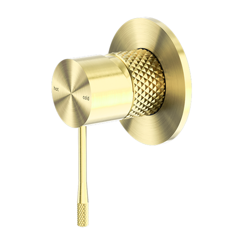 Opal Shower Mixer Brushed Gold