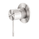 Nero Opal Shower Mixer Brushed Nickel