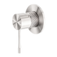 Nero Opal Shower Mixer Brushed Nickel