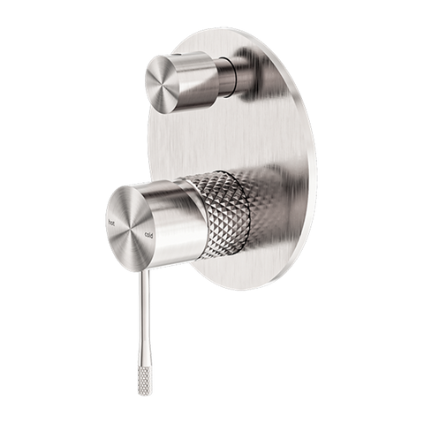 Opal Shower Mixer With Divertor Brushed Nickel