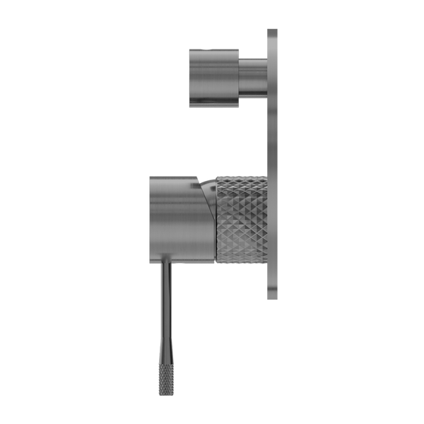 Opal Shower Mixer With Divertor Gunmetal