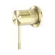 Nero Opal Shower Mixer 60Mm Plate Brushed Gold