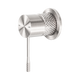 Nero Opal Shower Mixer 60Mm Plate Brushed Nickel