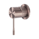 Nero Opal Shower Mixer 60Mm Plate Brushed Bronze