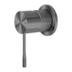 Nero Opal Shower Mixer With 60mm Plate Graphite