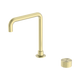 Nero Opal Progressive Tall Basin Set Brushed Gold