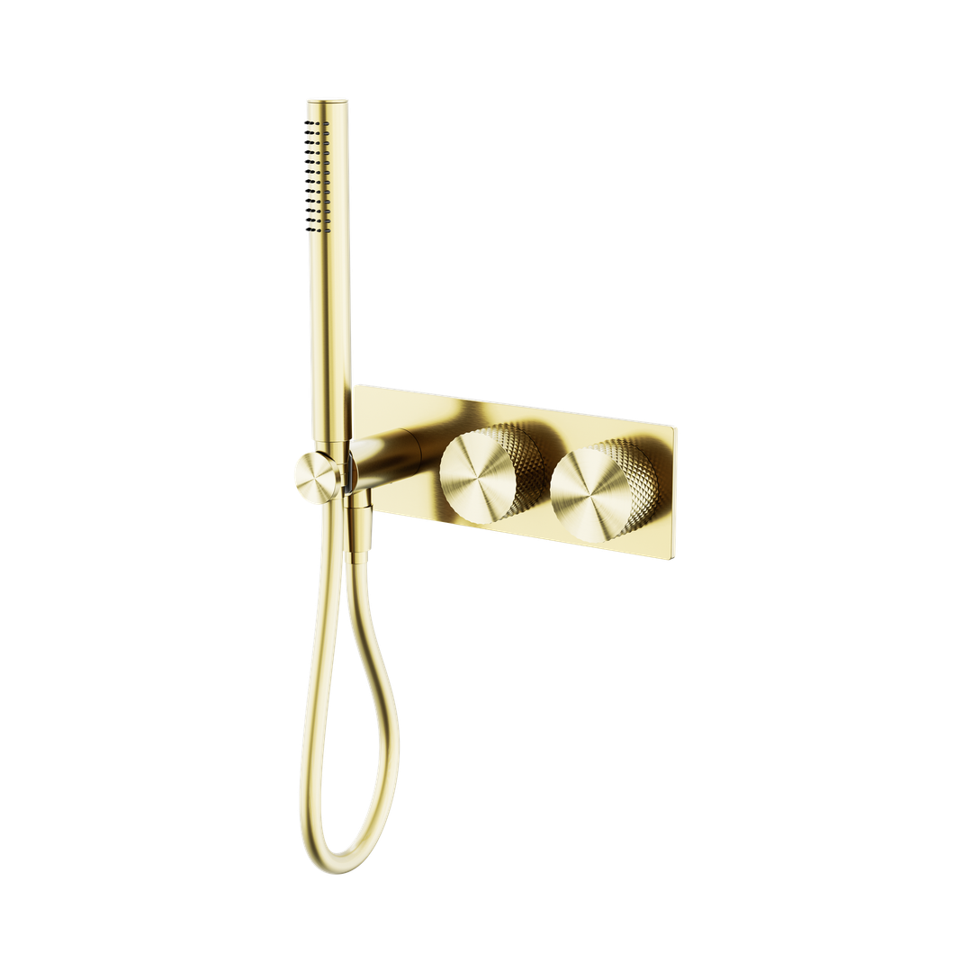 Opal Progressive Nero Shower System - Brushed Gold