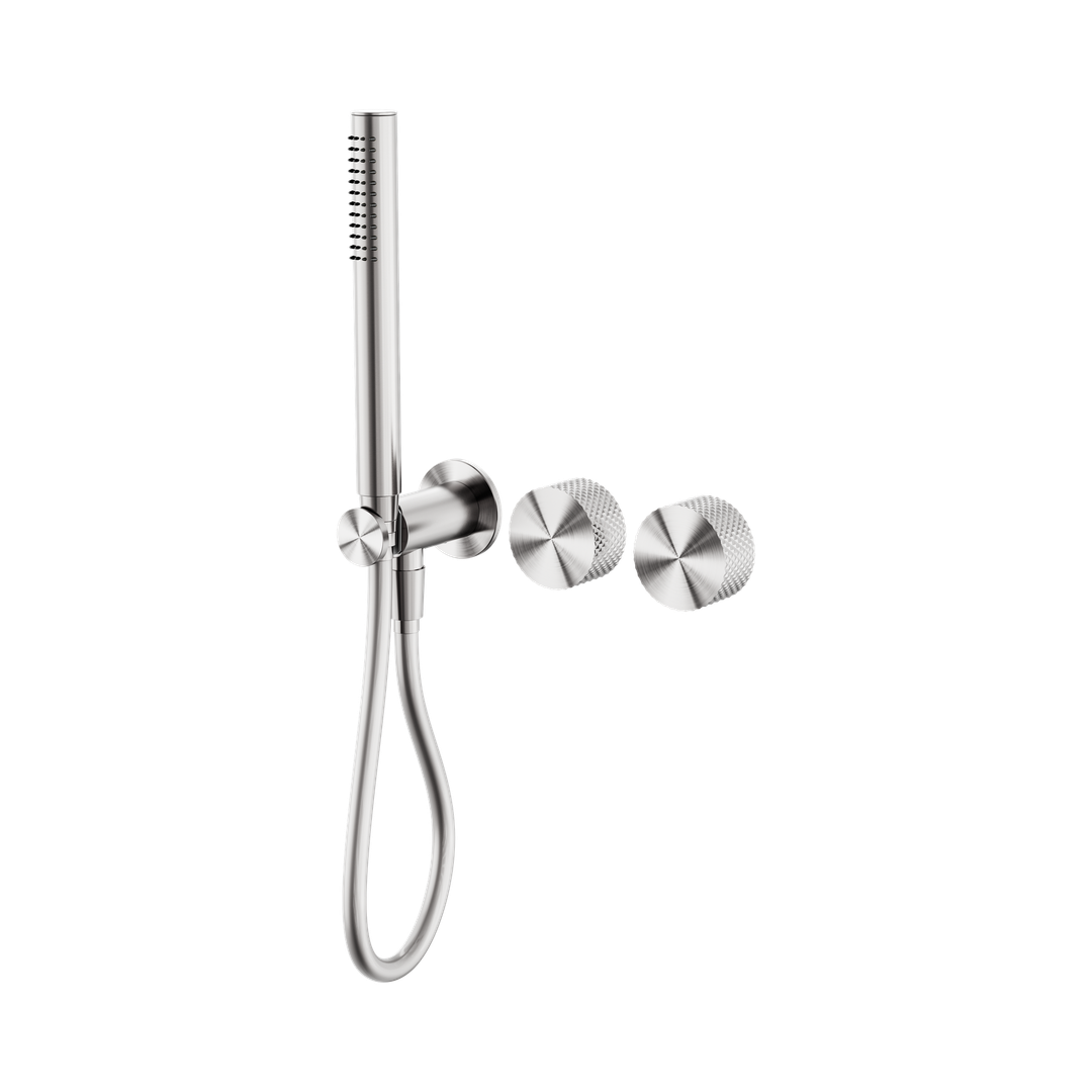 Opal Progressive Nero Shower System Separate Plate - Brushed Nickel